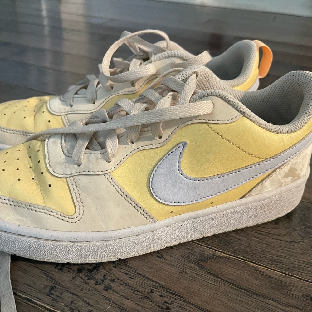 Nike youth Nike(GS) Court Borough Low Recraft 'Pale Ivory Melon Tint'